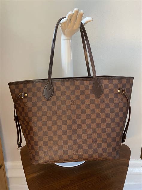 lv neverfull mm preloved|authentic lv neverfull mm.